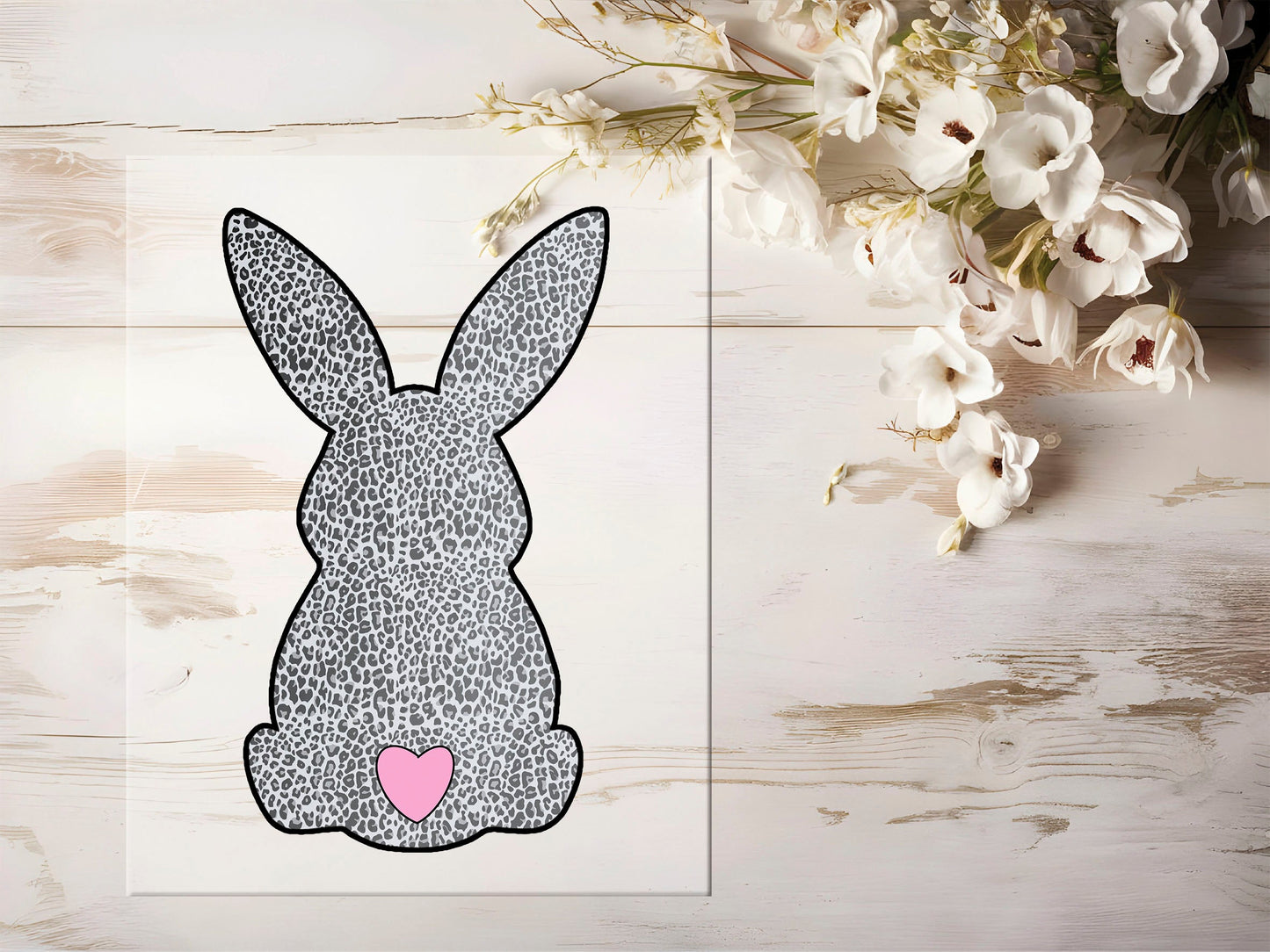 Bügelbild - Osterhase Leo #1092