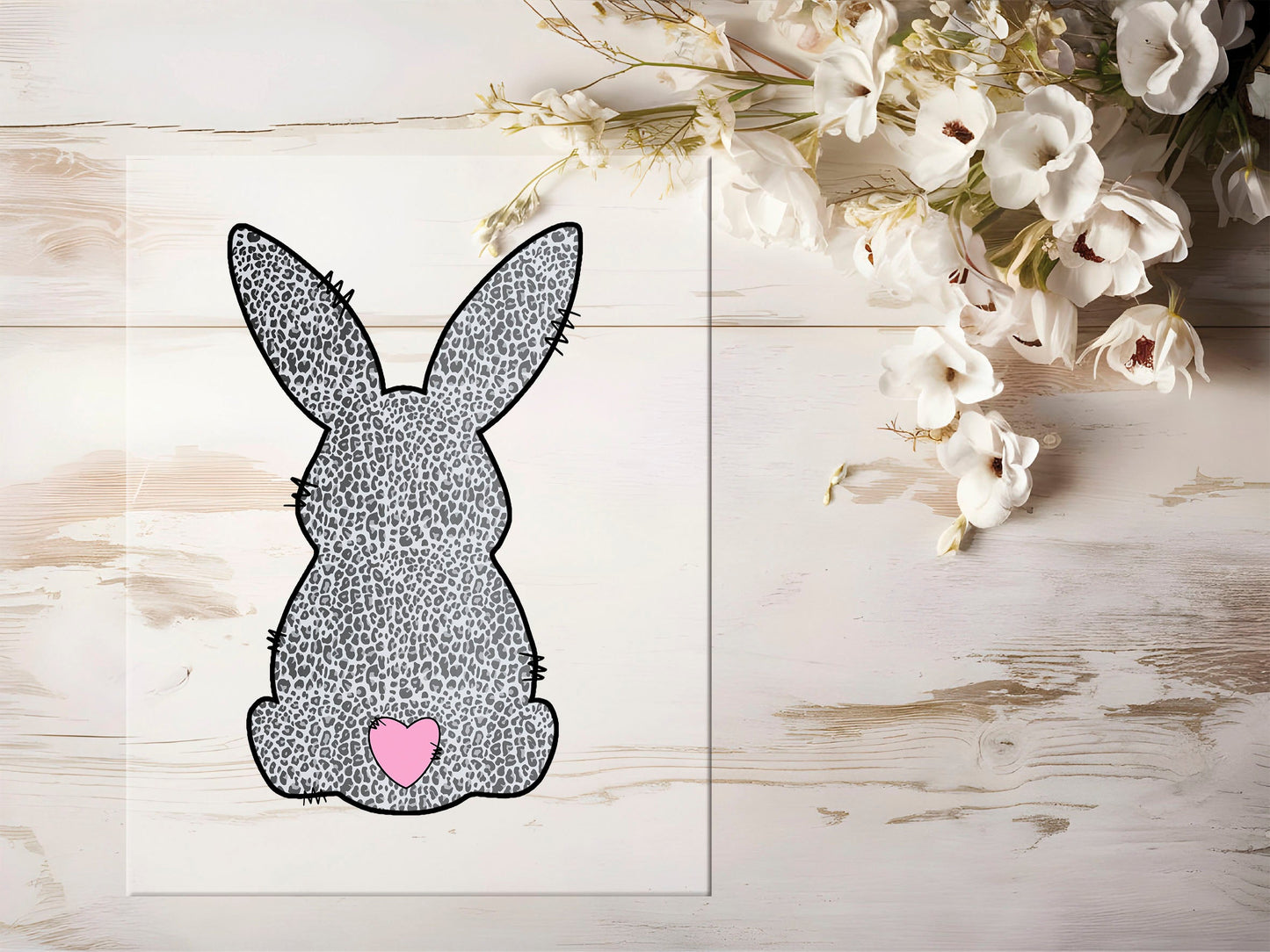 Bügelbild - Osterhase Leo #1091