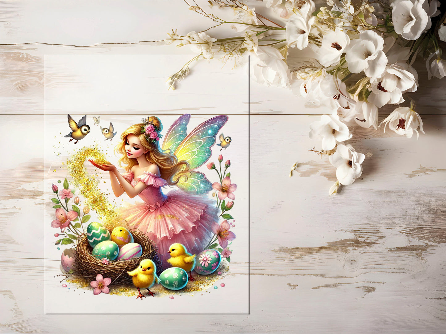 Bügelbild - Osterfee #1103