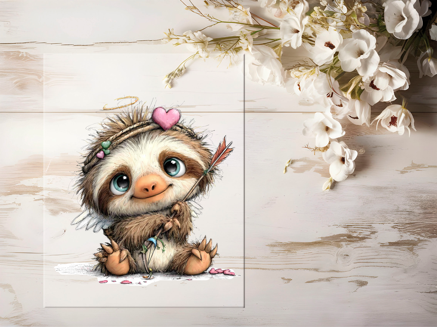 Bügelbild - Faultier #2468