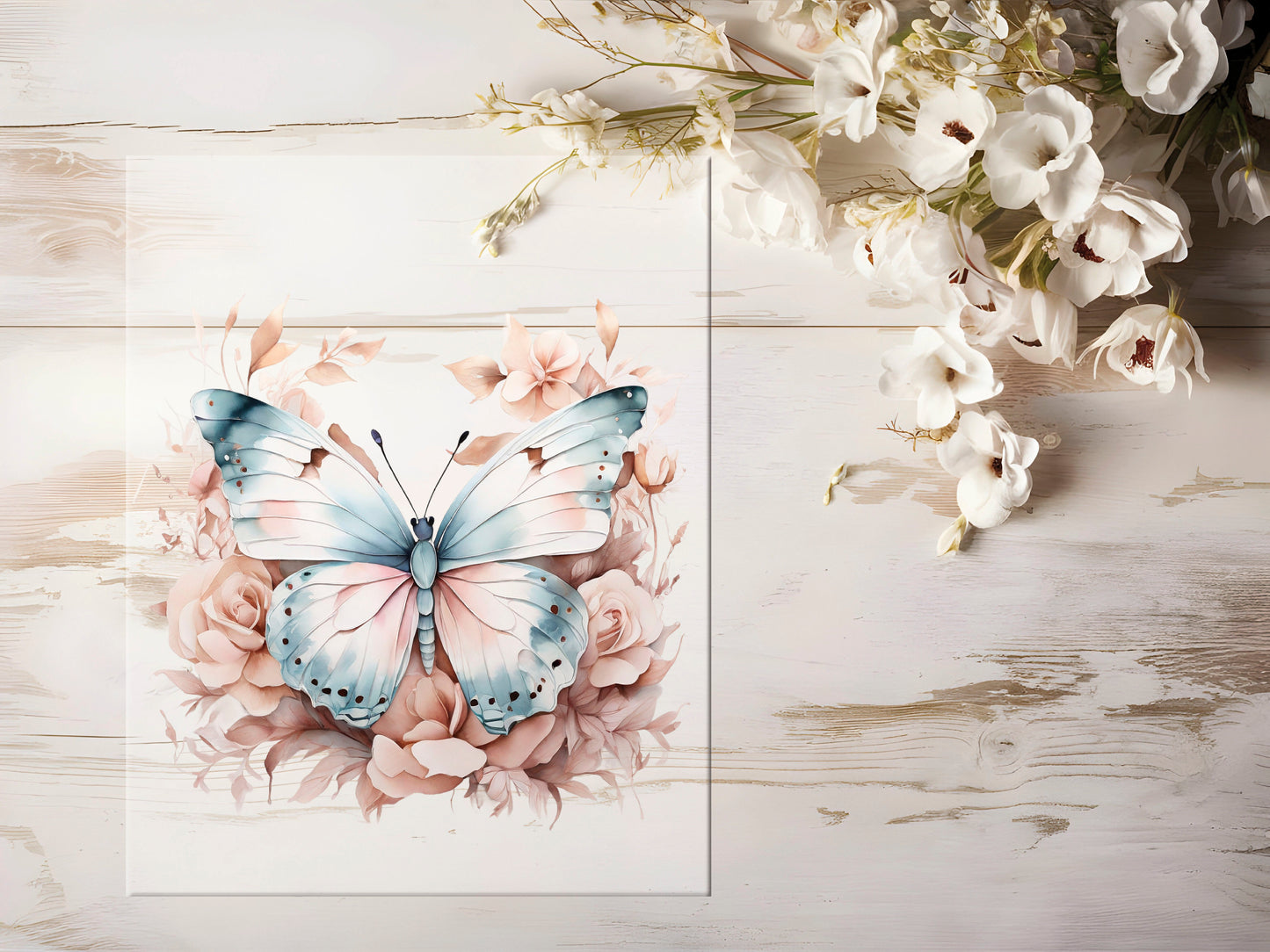 Bügelbild - Schmetterling #0851