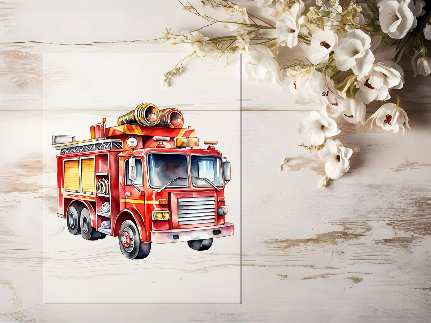 Bügelbild - Feuerwehr #1171