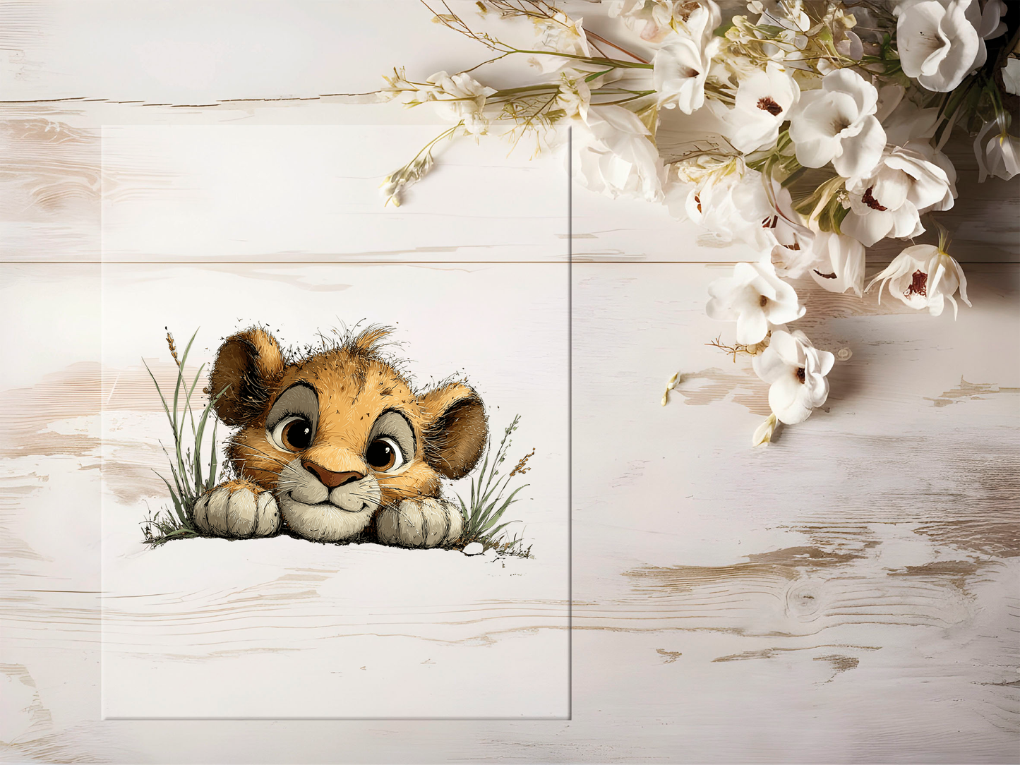 Bügelbild - Löwe #2451