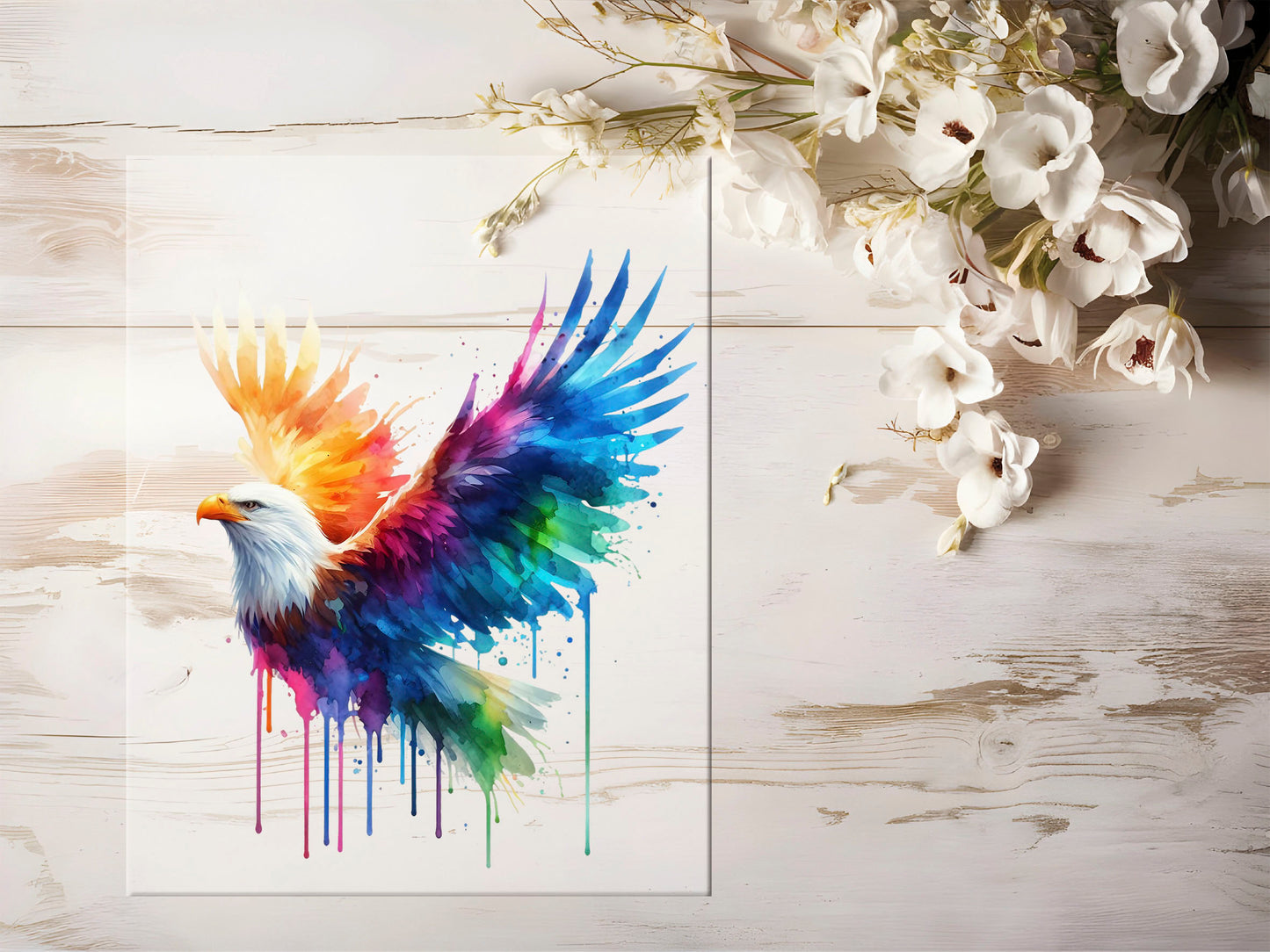 Bügelbild - Bunt Adler #1329
