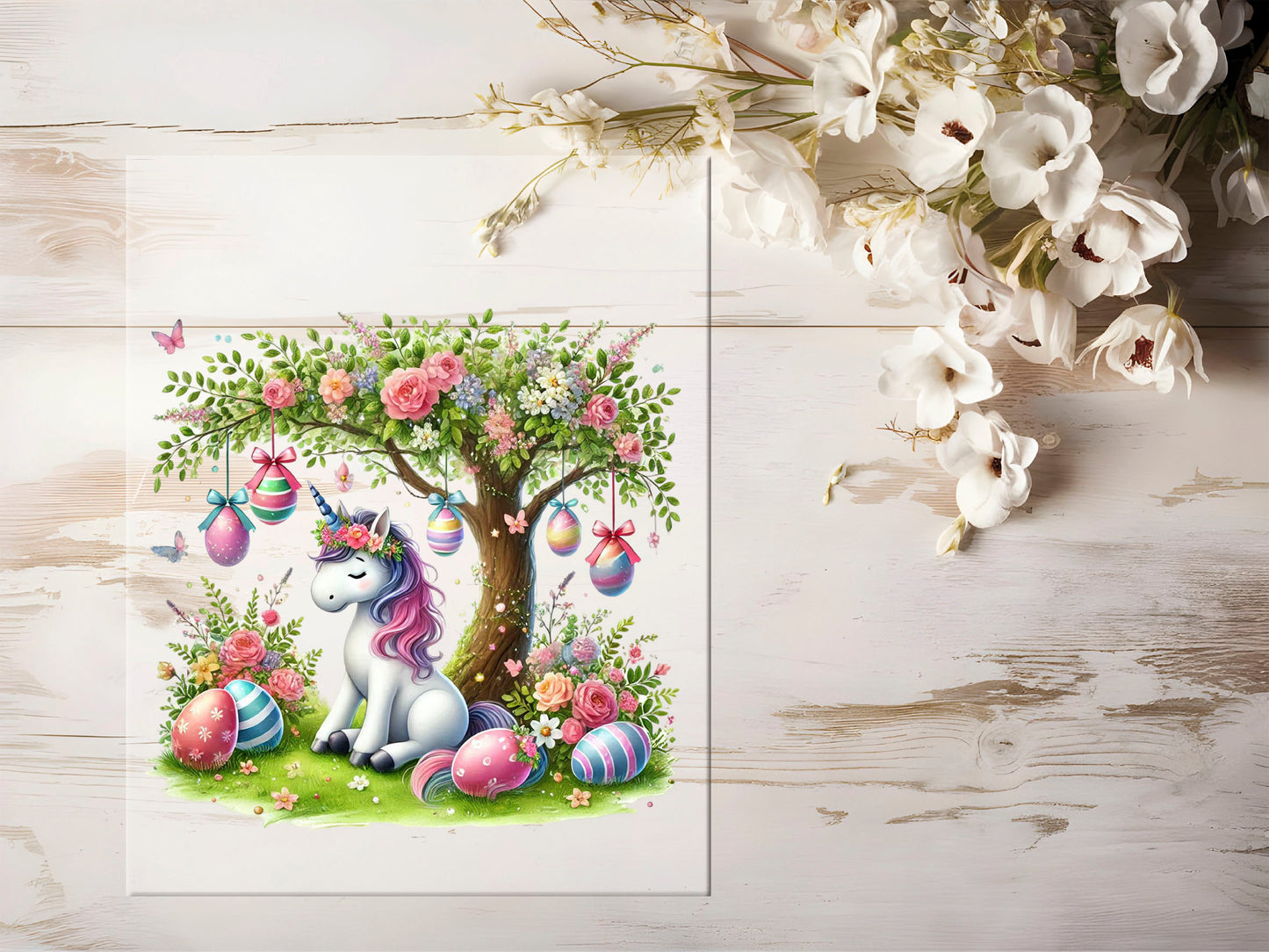 Bügelbild - Oster Einhorn #1126