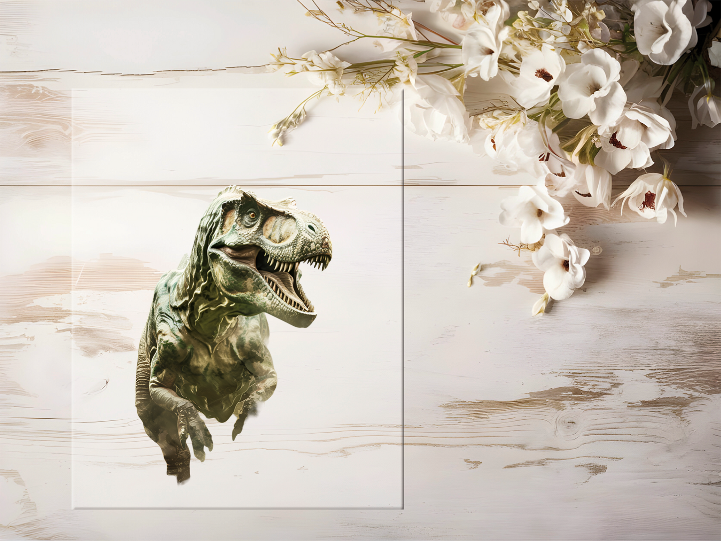Auktion - Bügelbild - Dinosaurier #1698 - 20cm