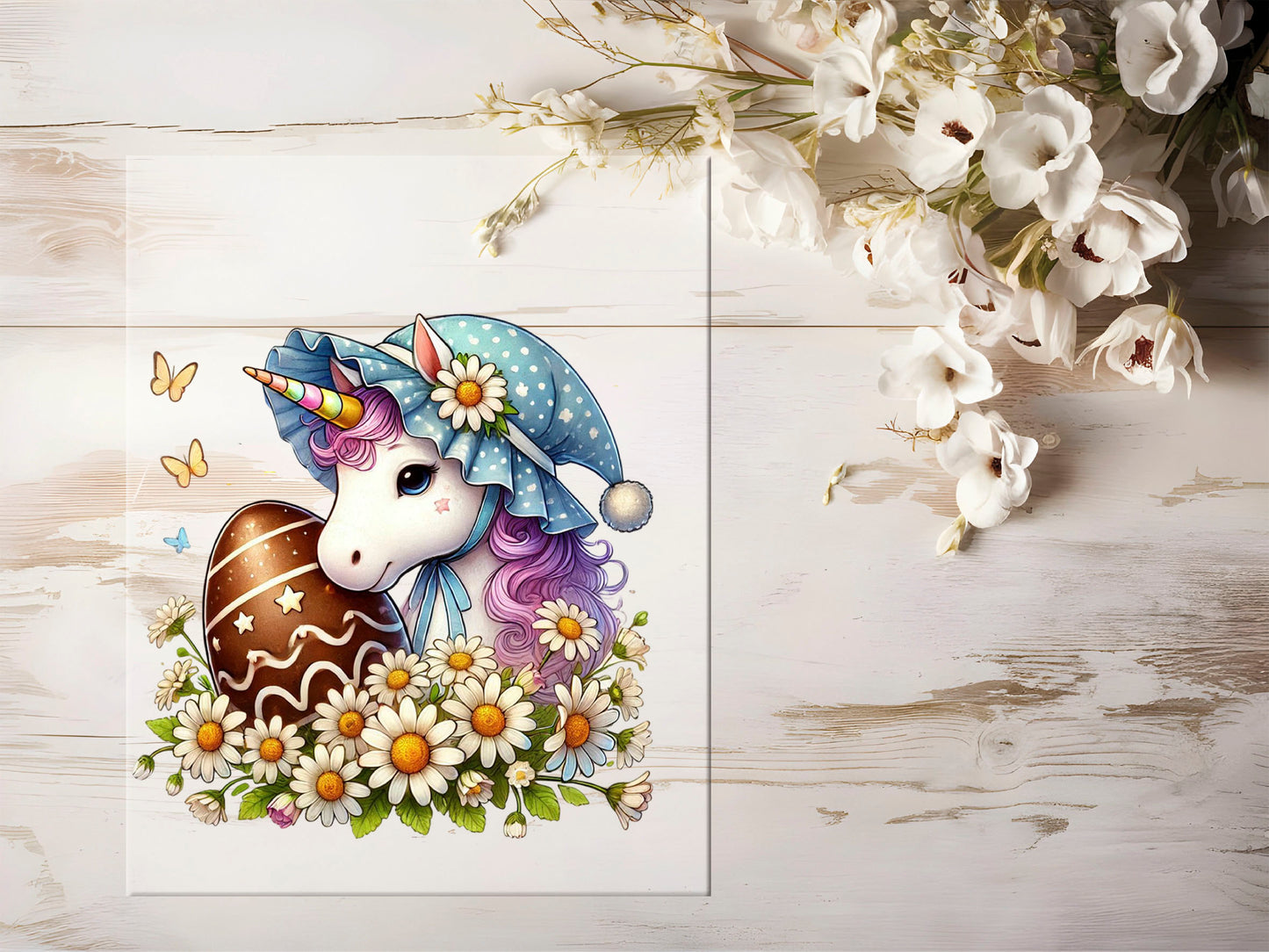 Bügelbild - Oster Einhorn #1119