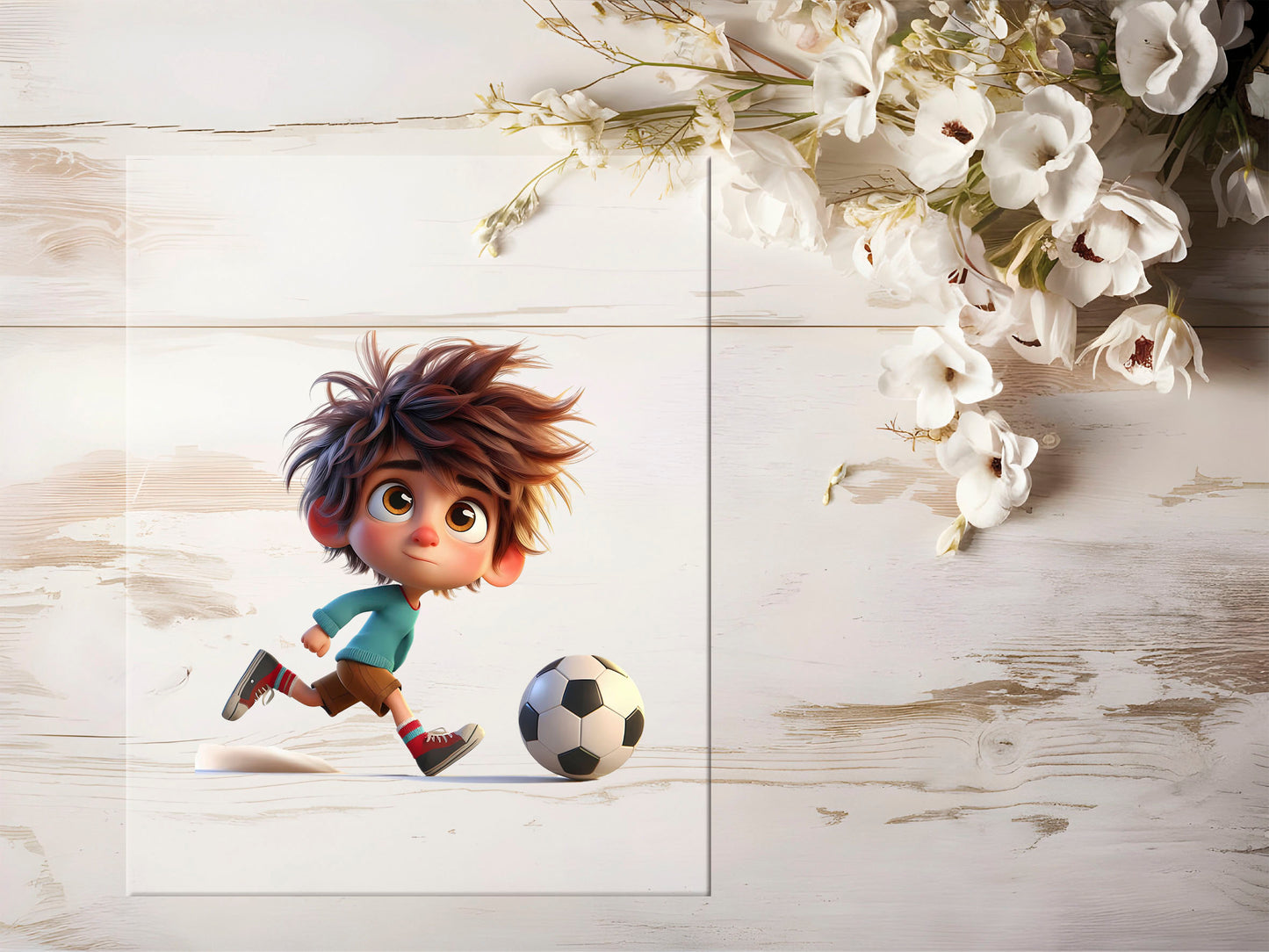 Bügelbild - Fußballer #1253