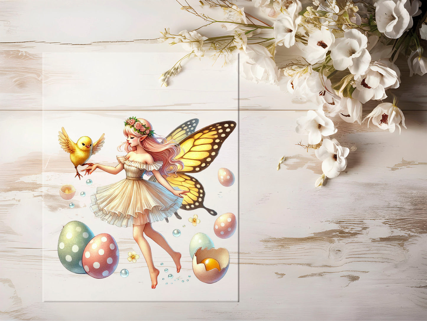 Bügelbild - Osterfee #1115