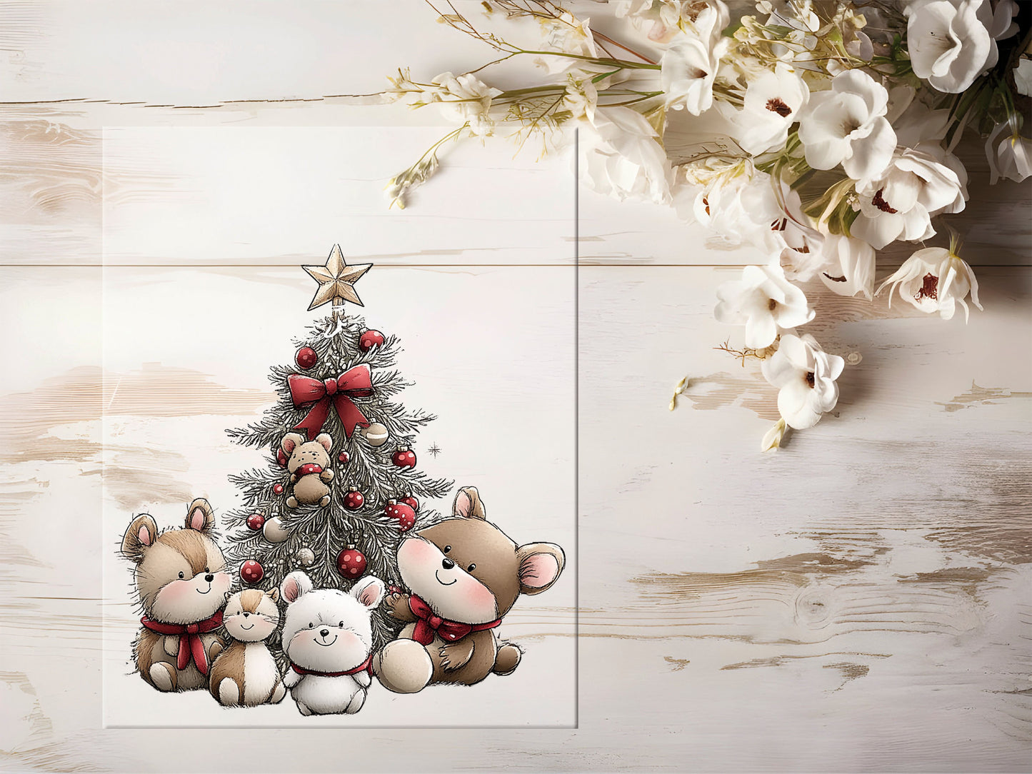 Bügelbild - Bärenfamilie #2203