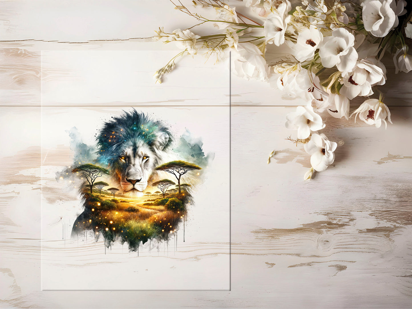 Bügelbild - Löwe Magic #1423