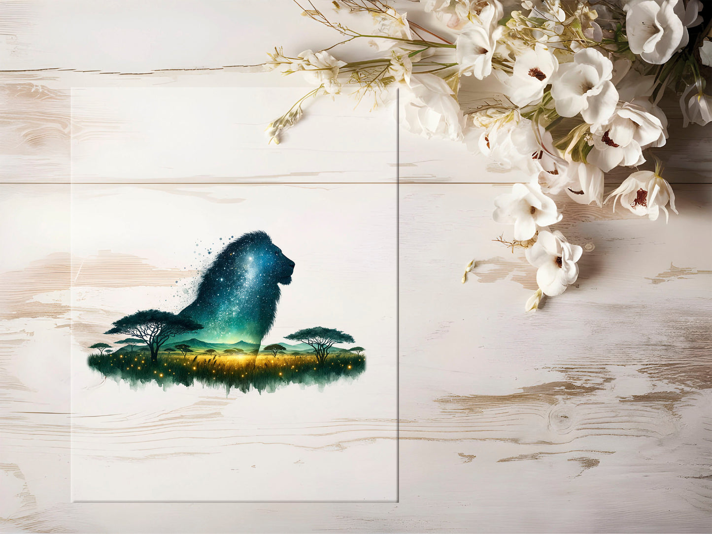 Bügelbild - Löwe Magic #1422