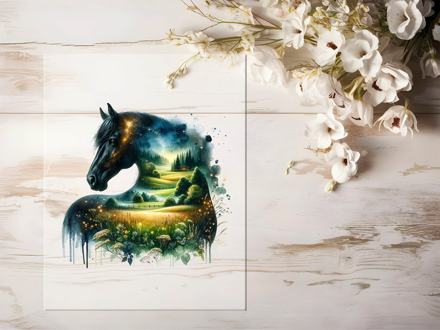 Bügelbild - Pferd Magic #1419