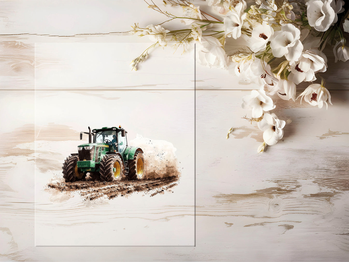 Bügelbild - Traktor #1416