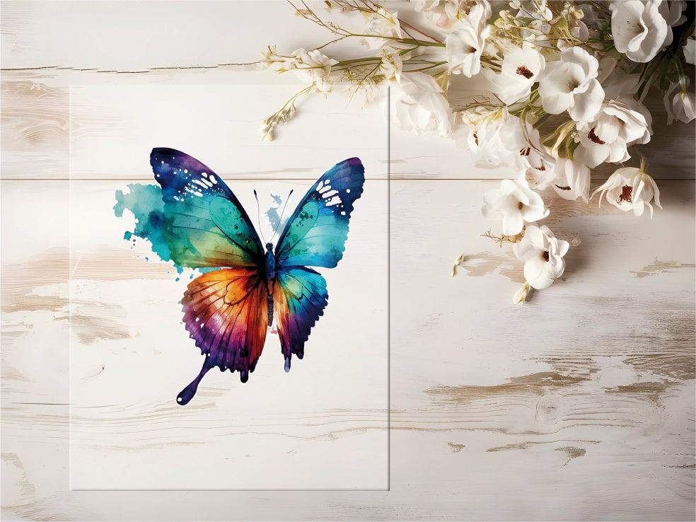 Bügelbild - Schmetterling #0069