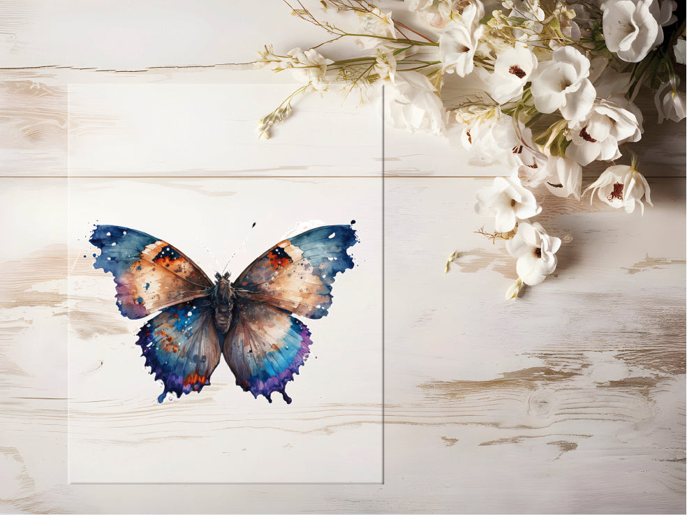 Bügelbild - Schmetterling #0074