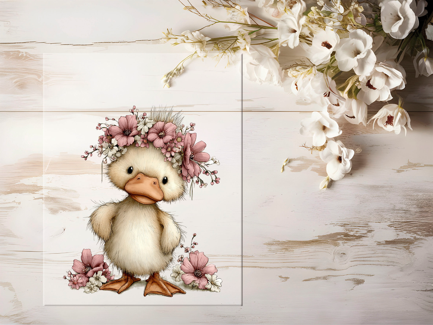 Bügelbild - Süße Ente #2350