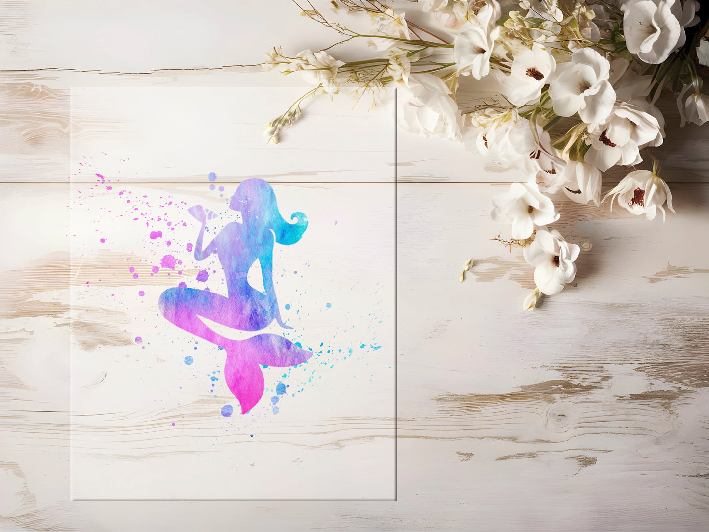 Bügelbild - Meerjungfrau #0794