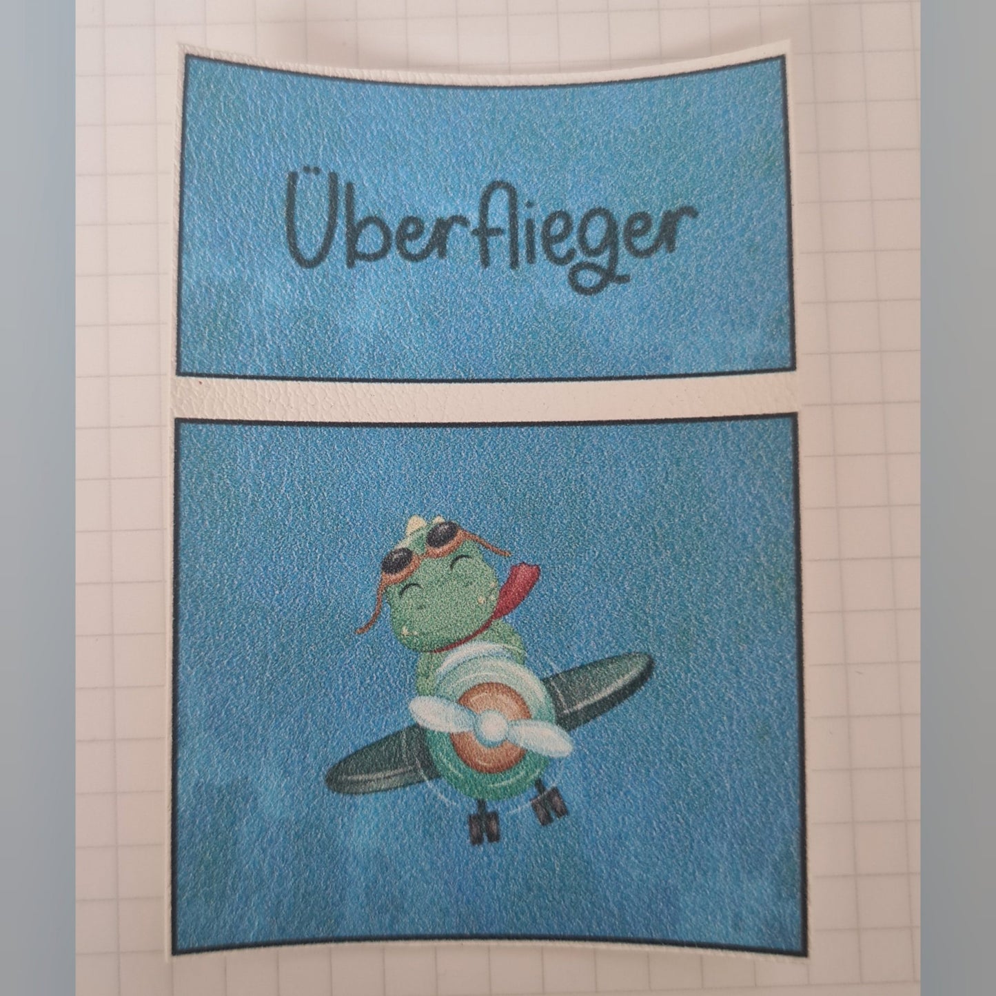 Kunstlederlabel Set - Überflieger