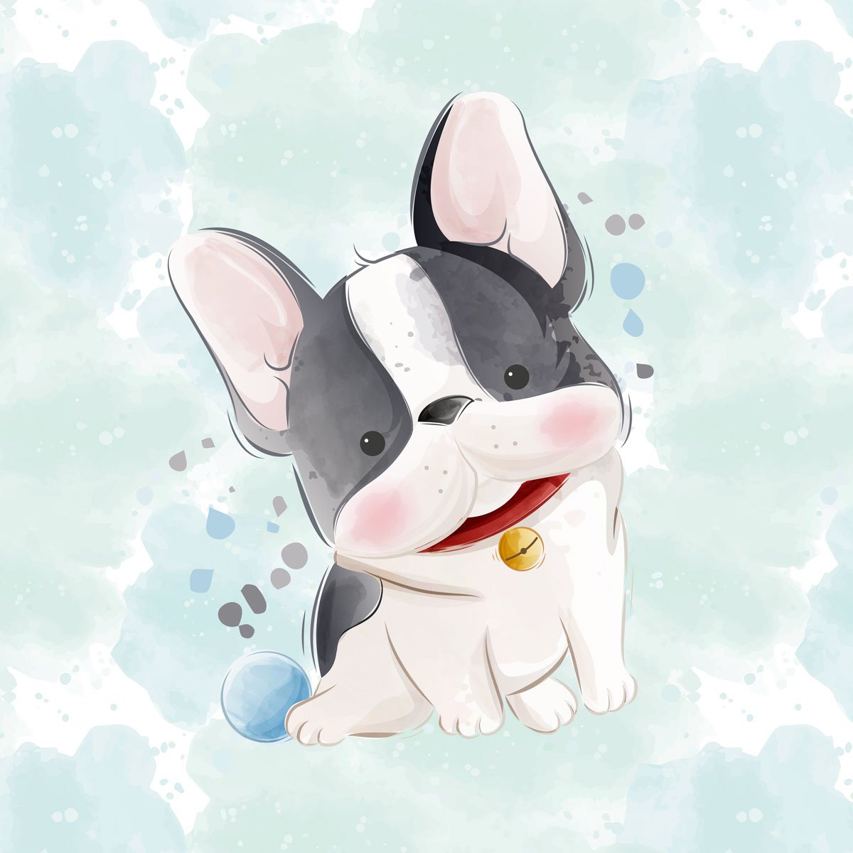 Sommersweat - Panel Dog