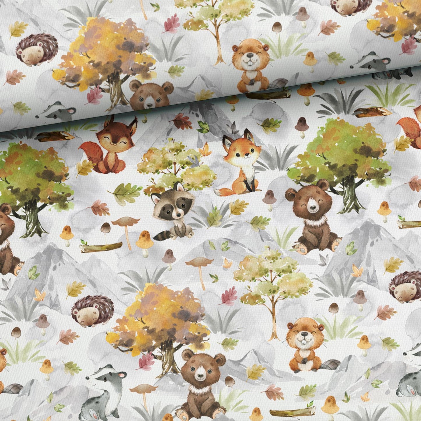 Sommersweat - Bergwaldtiere Herbst