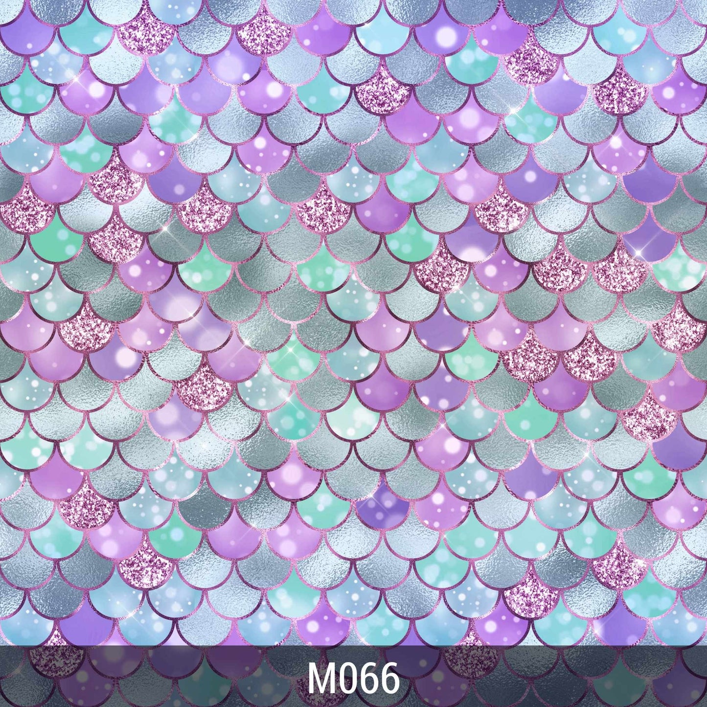 Auktion - 0,5m Jersey - Meerjungfrau Schuppen Mint/Rosa