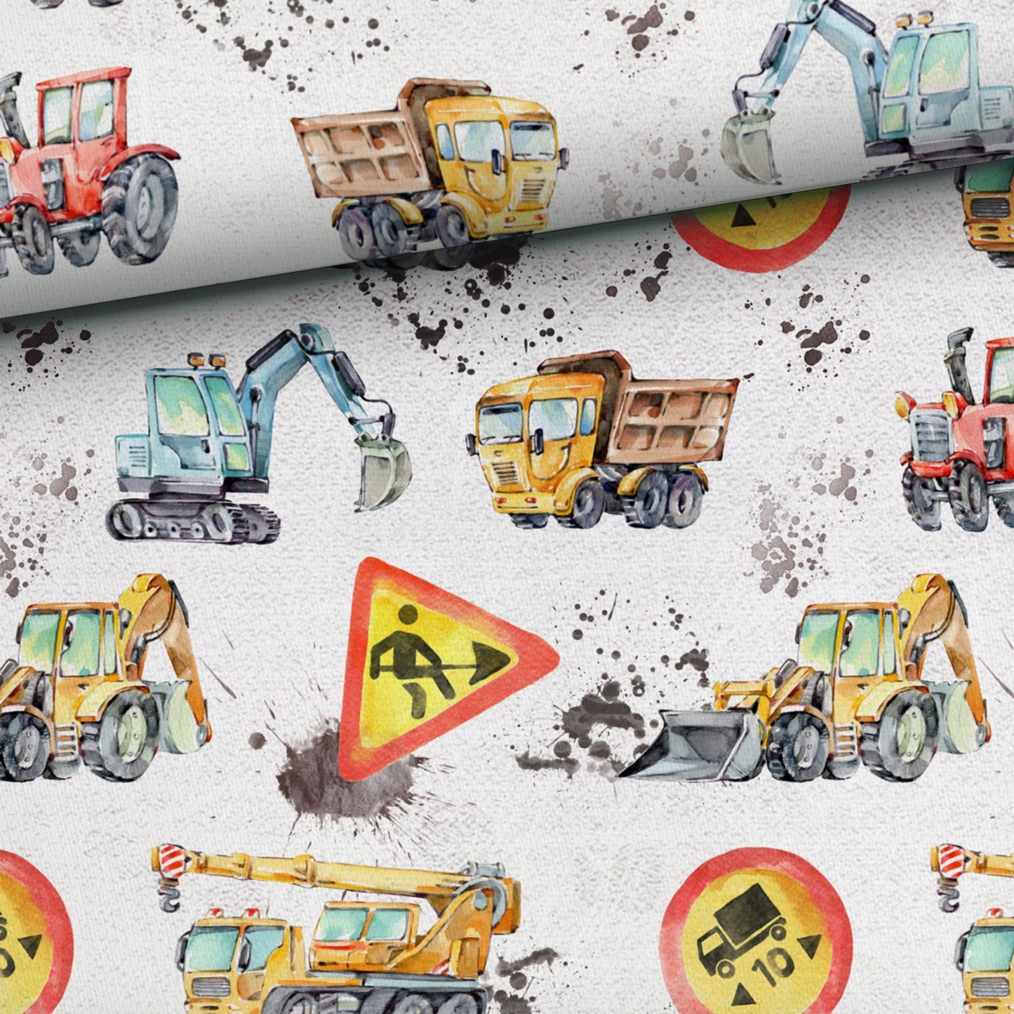 Jersey - Baustelle Grau