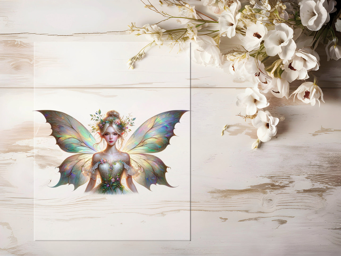 Bügelbild - Fee #1006