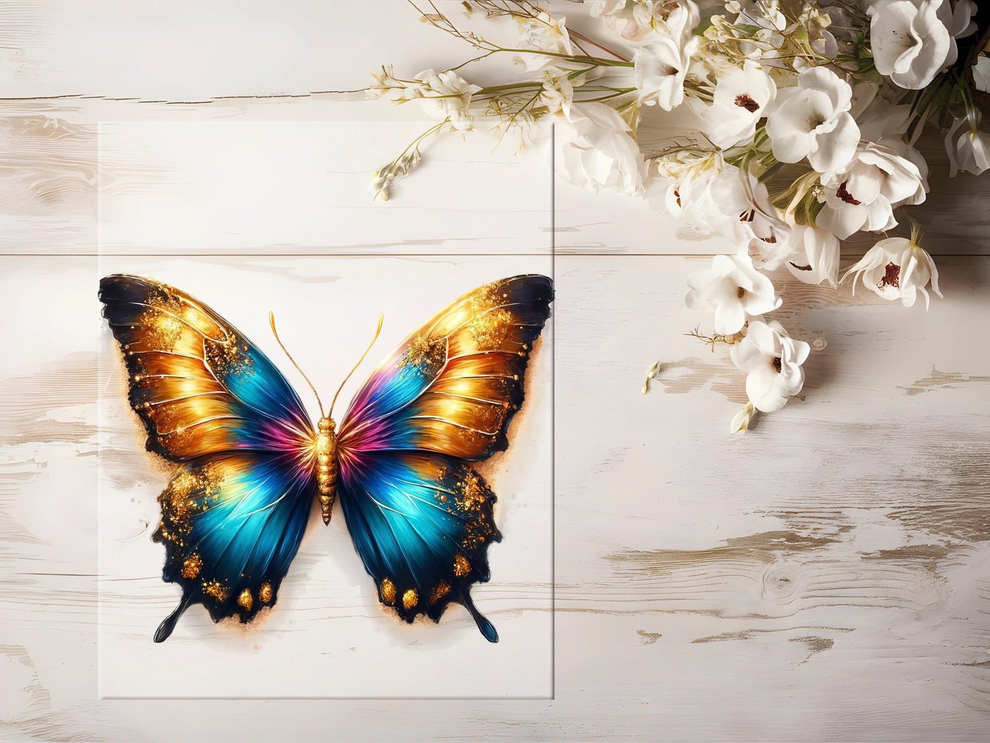 Bügelbild - Schmetterling #1013