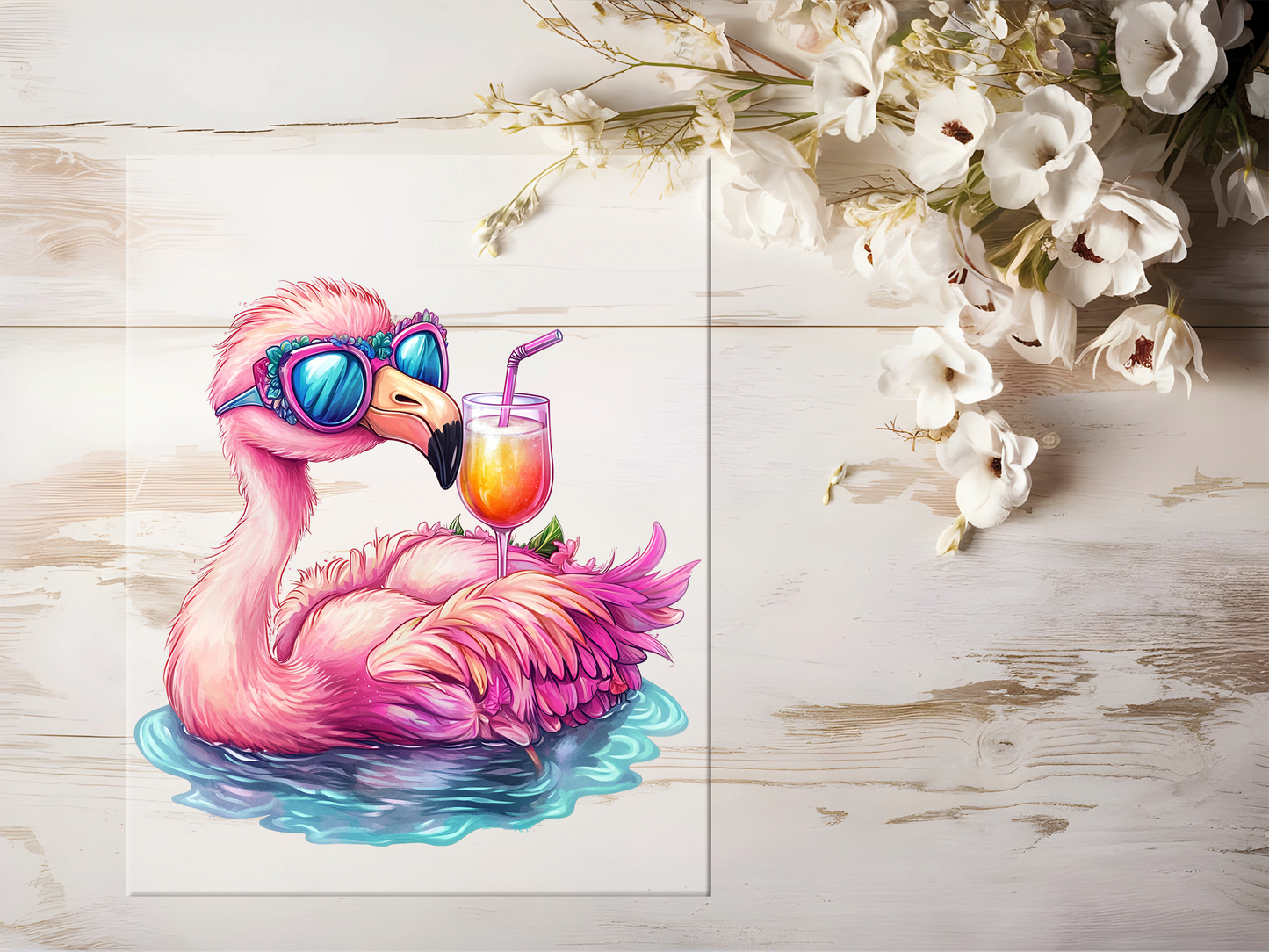 Bügelbild - Flamingo #1628
