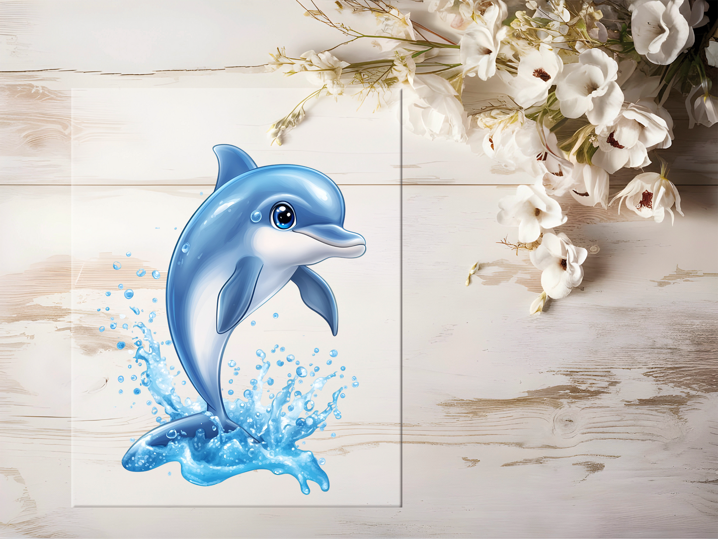 Bügelbild - Delfin #1630