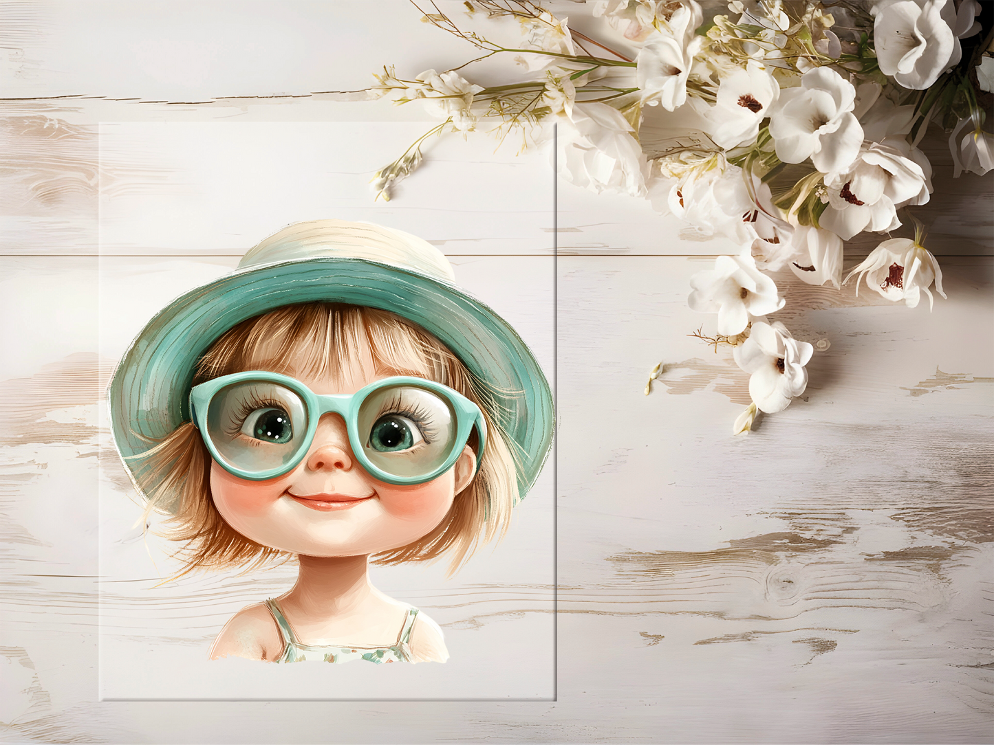 Bügelbild - Sommermädchen #1635