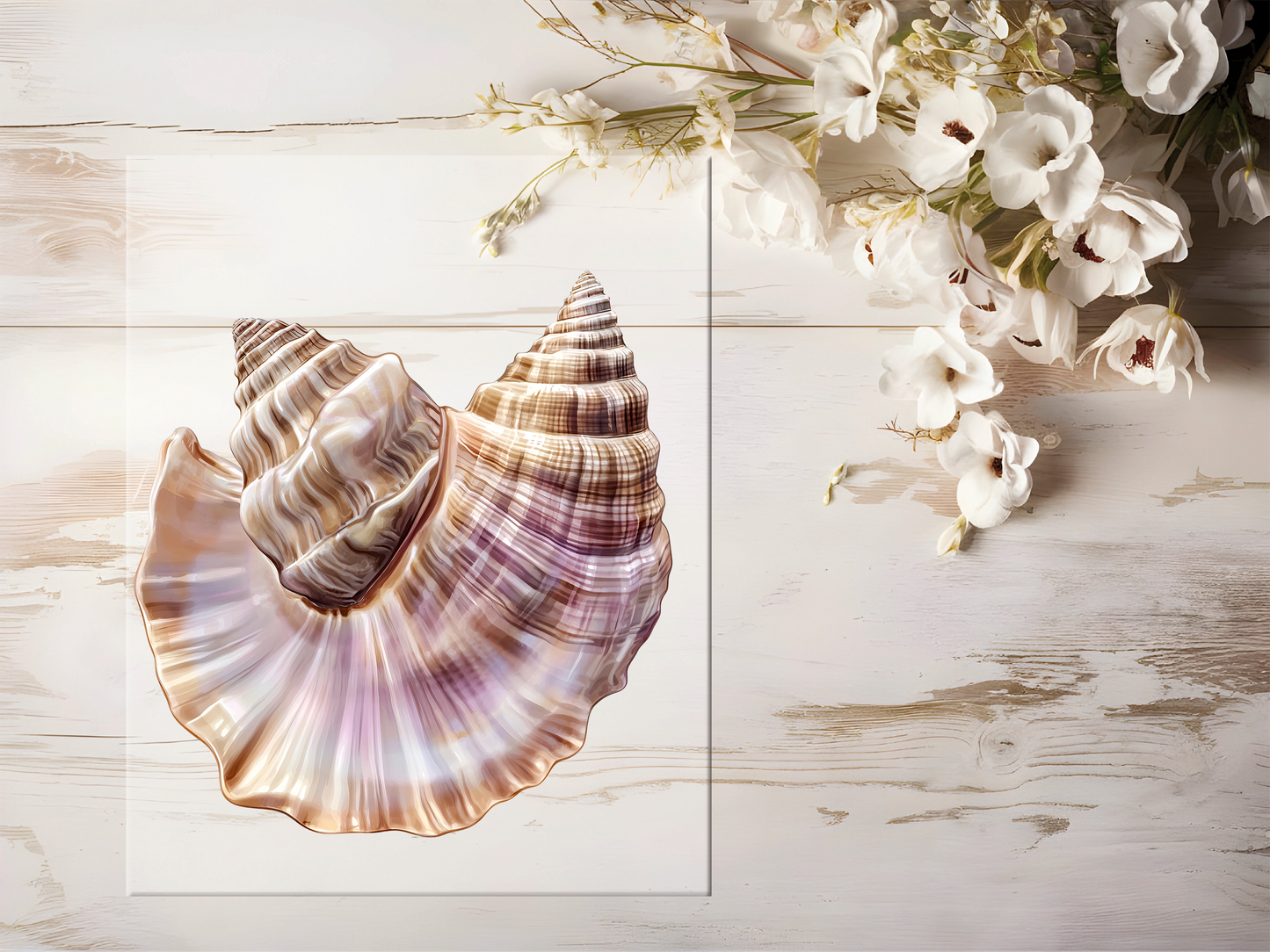 Bügelbild - Muschel #1638