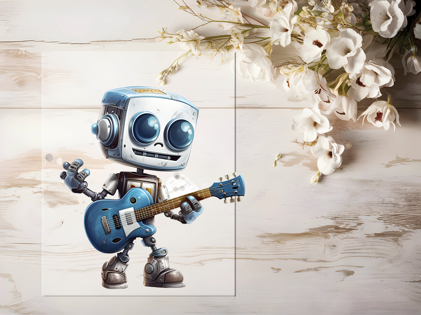 Bügelbild - Roboter #1656