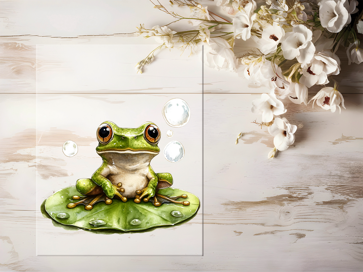 Bügelbild - Frosch #1660