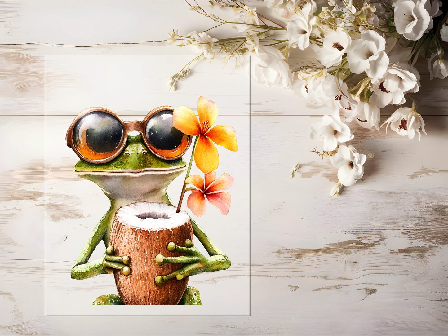 Bügelbild - Frosch #1663