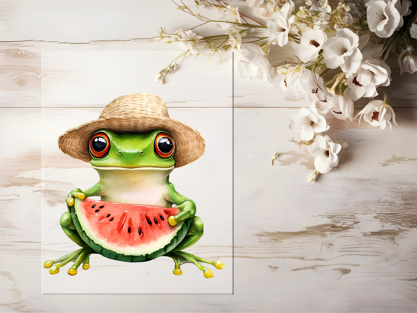 Bügelbild - Frosch #1665