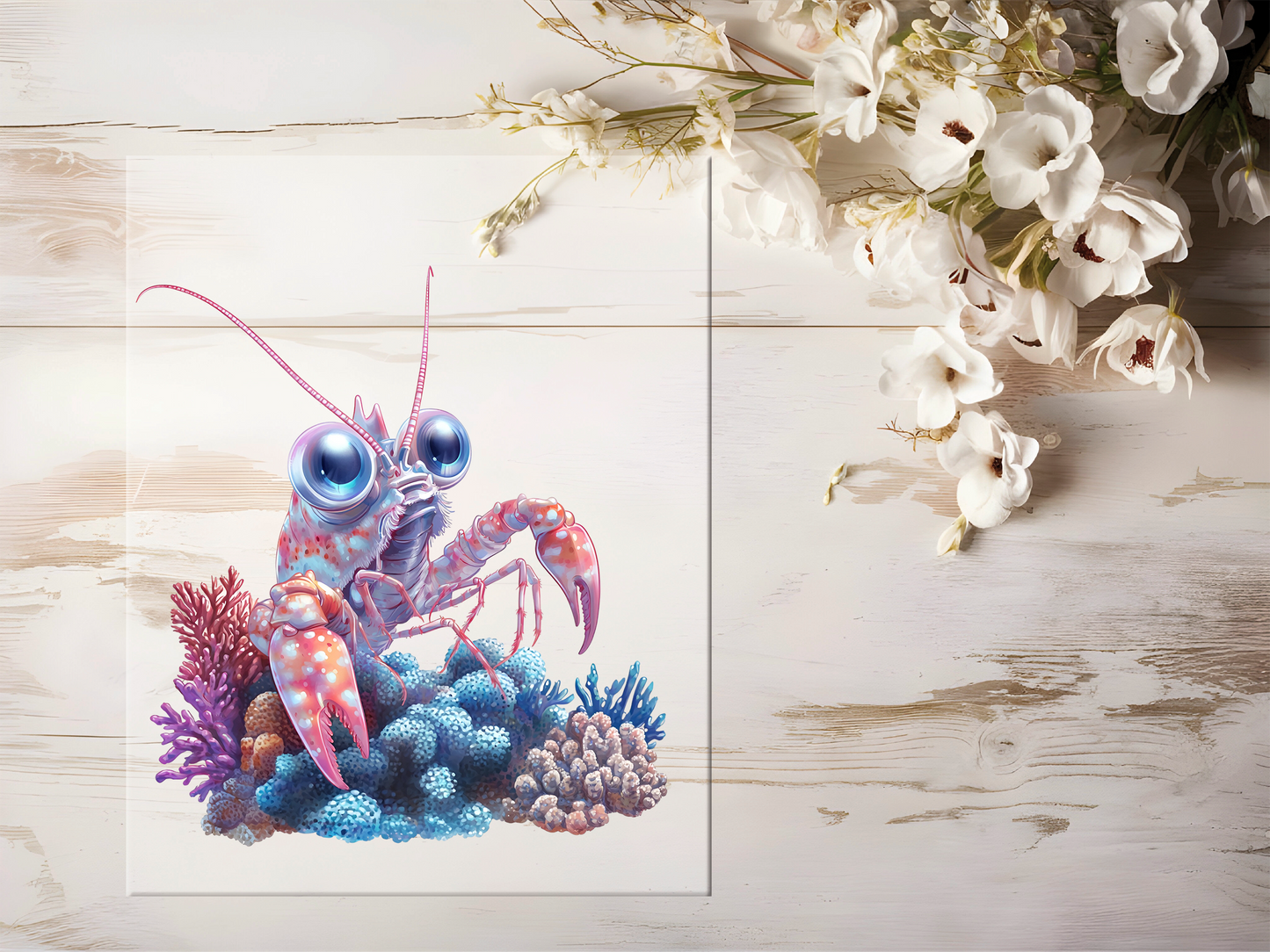 Bügelbild - Krabbe #1670