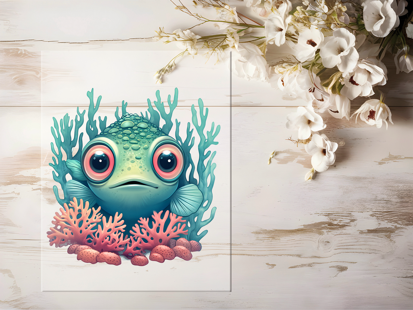 Bügelbild - Fisch #1678