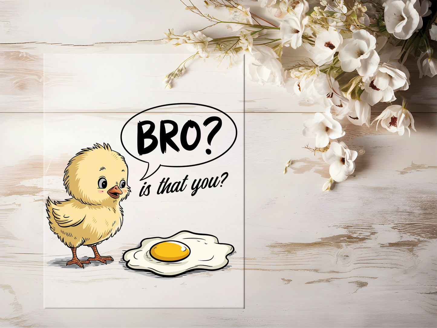 Bügelbild - Bro? Küken #1844