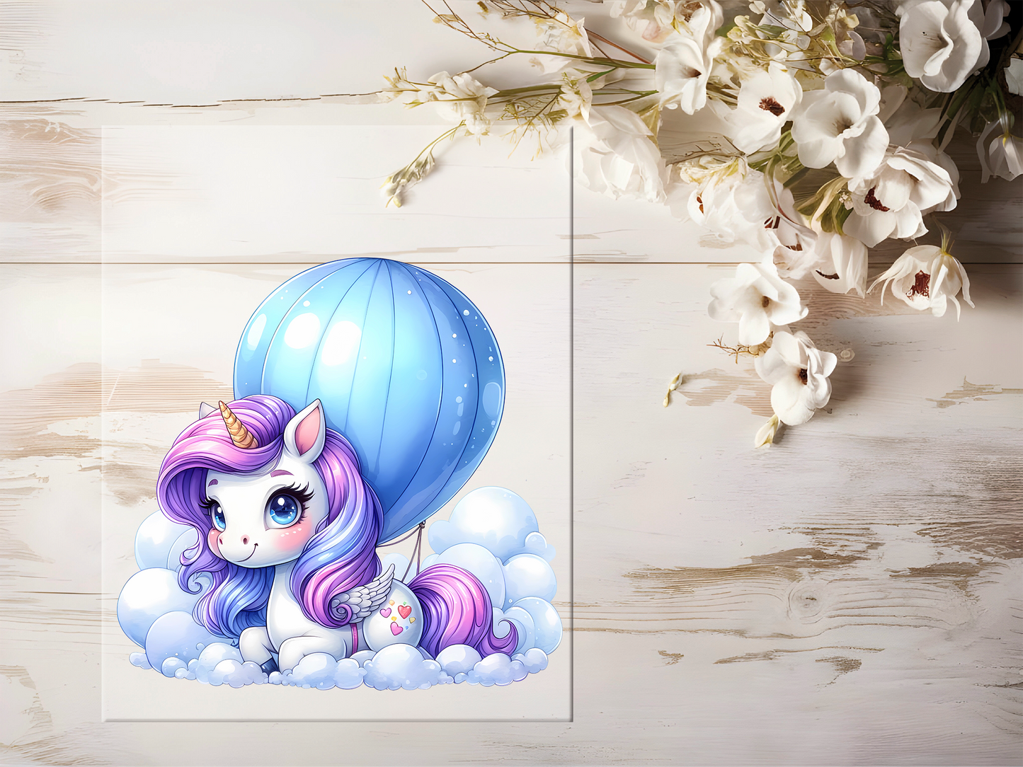 Bügelbild - Einhorn #1852