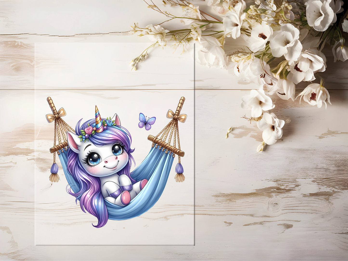 Bügelbild - Einhorn #1854