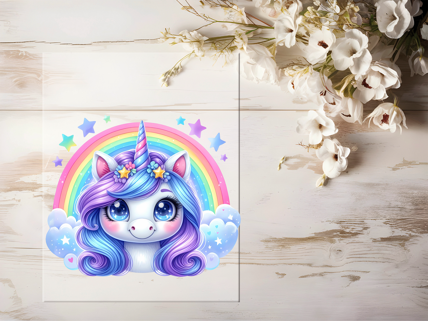 Bügelbild - Einhorn #1857