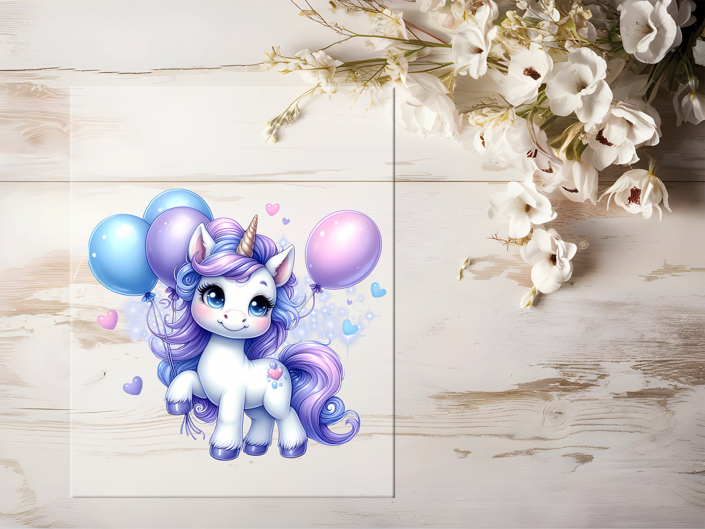 Bügelbild - Einhorn #1858