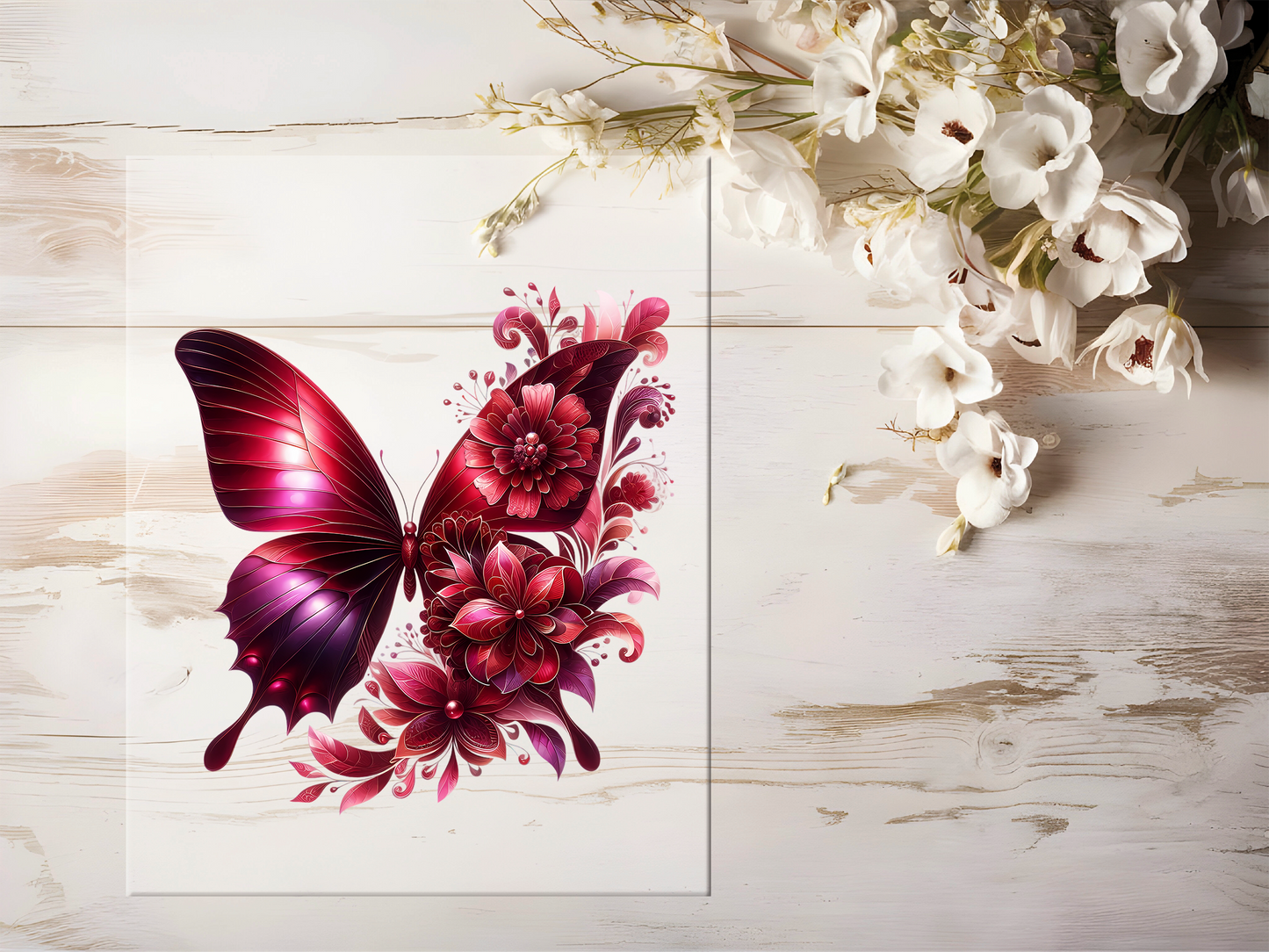 Bügelbild - Schmetterling #1863