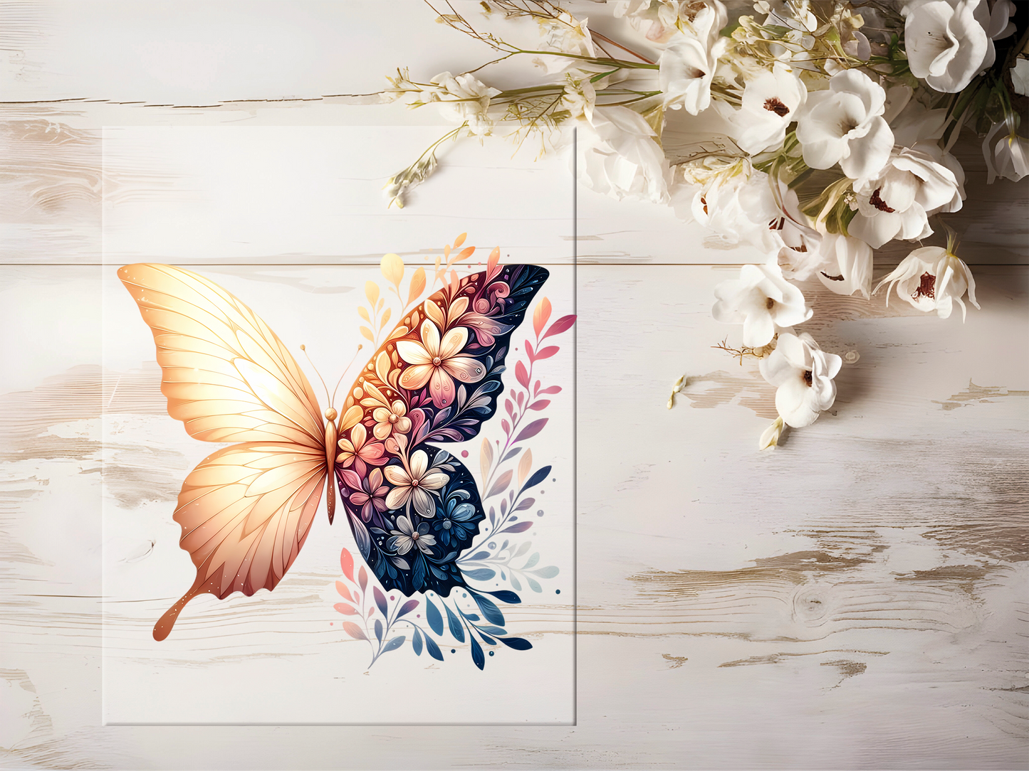 Bügelbild - Schmetterling #1866