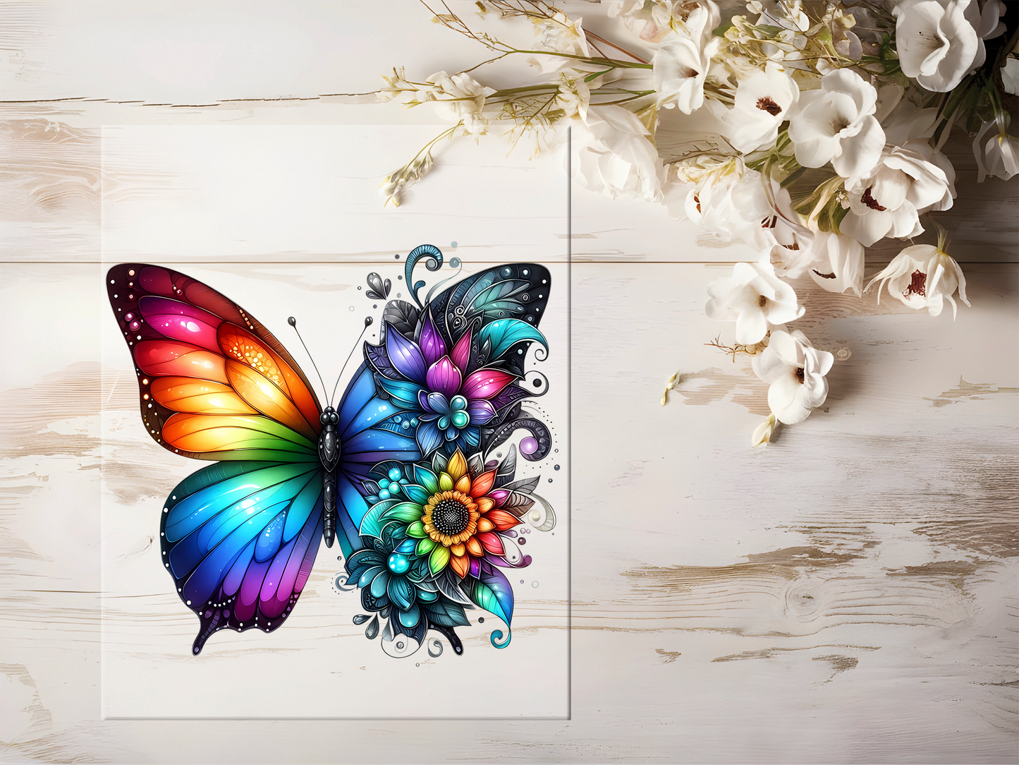 Bügelbild - Schmetterling #1871