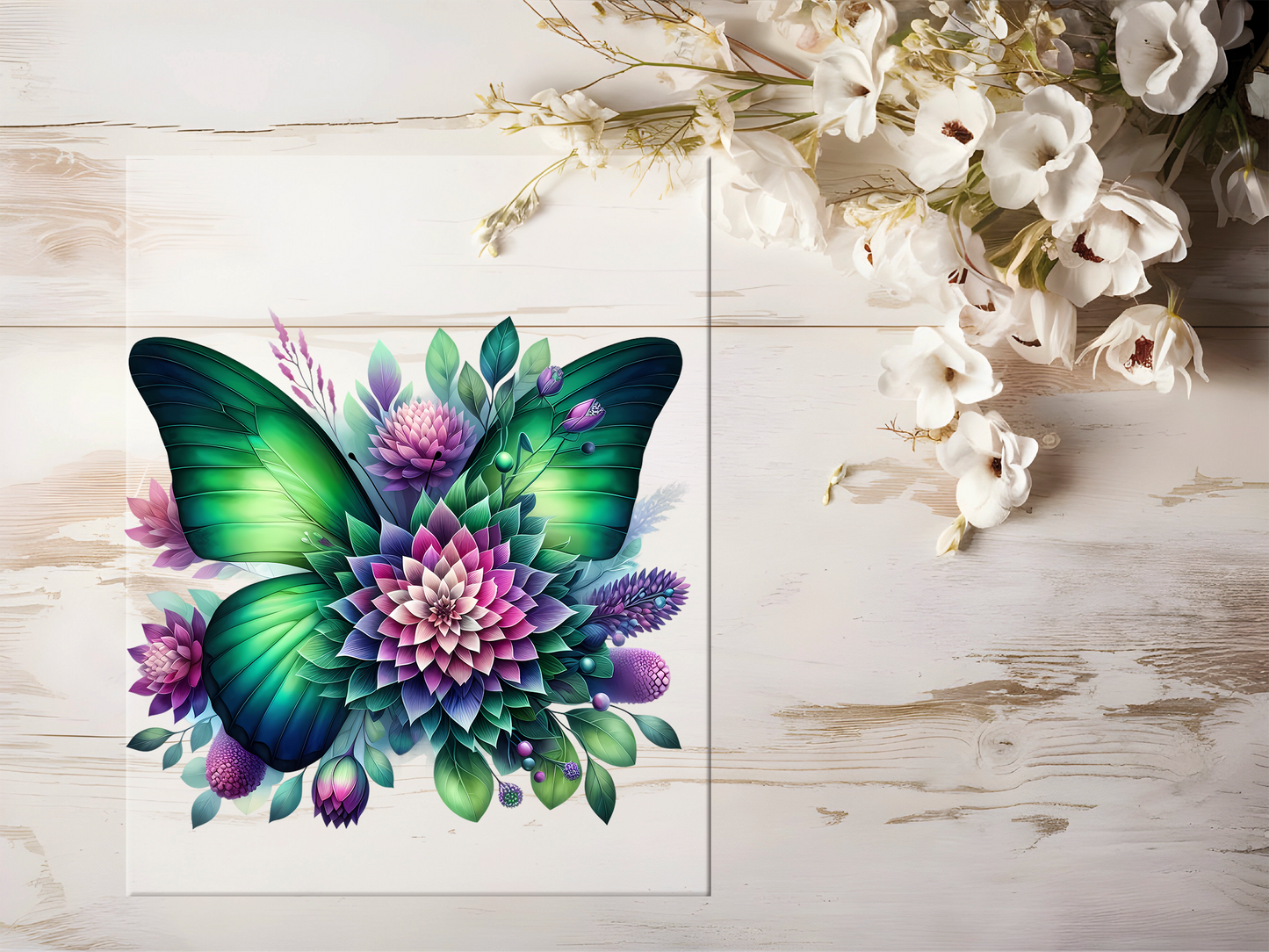 Bügelbild - Schmetterling #1876