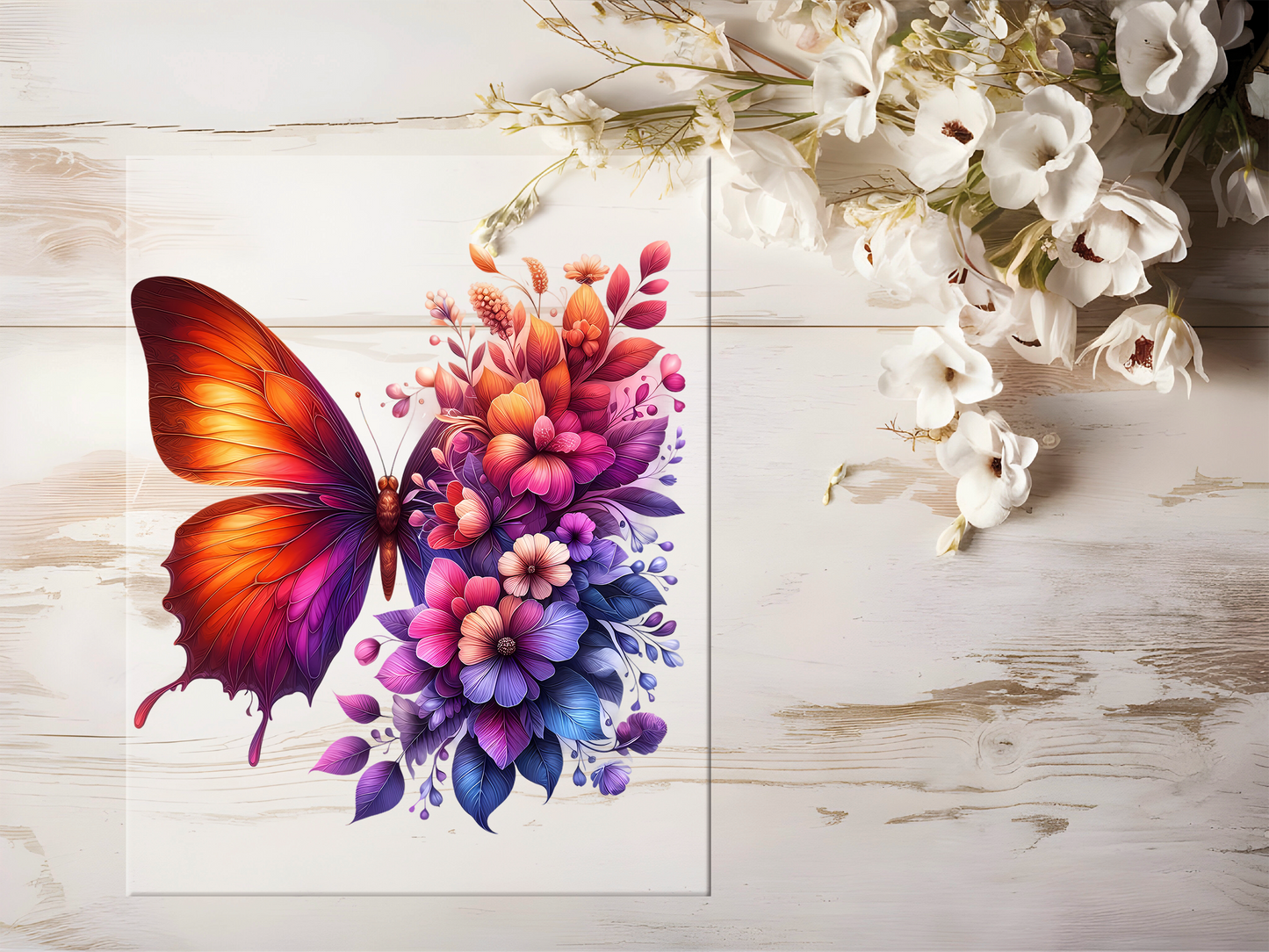 Bügelbild - Schmetterling #1877