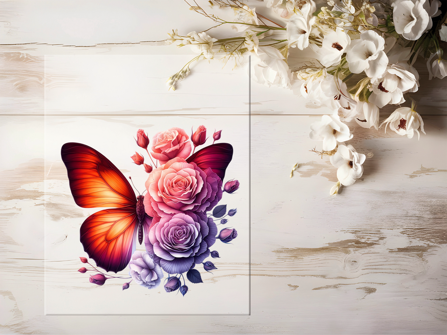 Bügelbild - Schmetterling #1894